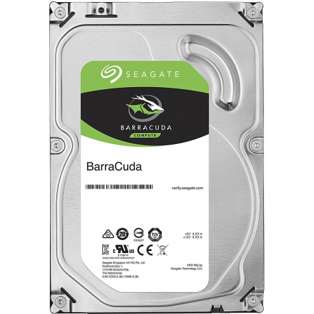 Seagate Barracuda ST6000DM003 - Hard drive - 6 TB - internal - 3.5" - SATA 6Gb / s - buffer: 256 MB - 4