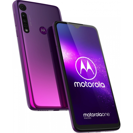 MOTOROLA ONE MACRO CRYSTAL PINK