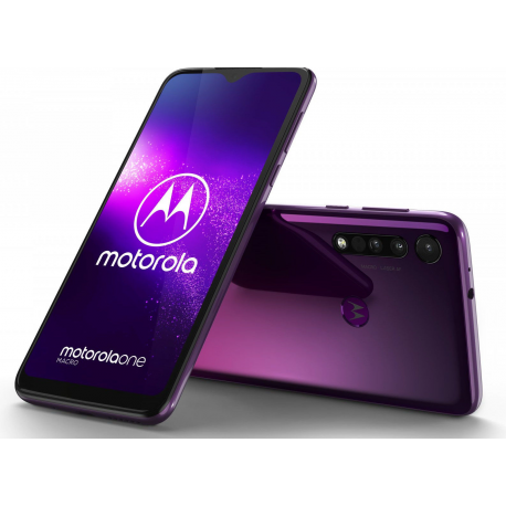 MOTOROLA ONE MACRO CRYSTAL PINK