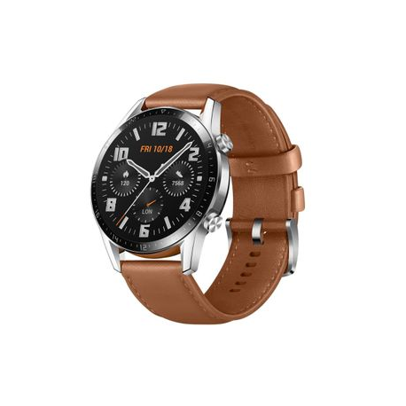 HUAWEI WATCH GT 2 (46MM) BROWN LEATHER STRAP