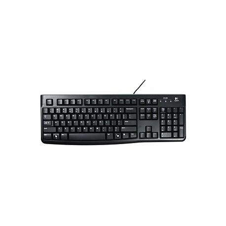 Logitech K120 - Keyboard - USB - Russian - 9