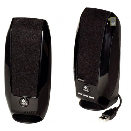Logitech S150 Digital USB - Speakers - For PC - USB - 1.2 Watt (Total) - black - 2