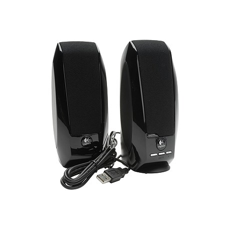 Logitech S150 Digital USB - Speakers - For PC - USB - 1.2 Watt (Total) - black - 9