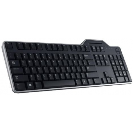 Dell Keyboard US/European (QWERTY) Dell KB-813 Smartcard Reader USB Keyboard Black Kit