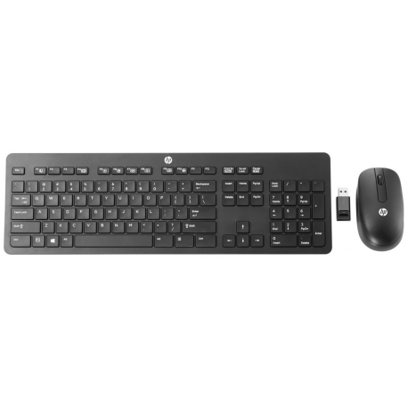 HP Slim - Keyboard and mouse set - wireless - 2.4 GHz - English - for ZBook 15u G2, 15u G3, 15u G4, 15u G5, 15u G6, 15v G5, 17 G3, 17 G5, 17 G6, Create G7 - 2