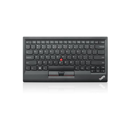 Lenovo ThinkPad Compact USB Keyboard with TrackPoint - Keyboard - USB - US International - retail - for ThinkCentre M80t Gen 3; ThinkCentre neo 50; ThinkPad T14s Gen 3; V50t Gen 2-13 - 1
