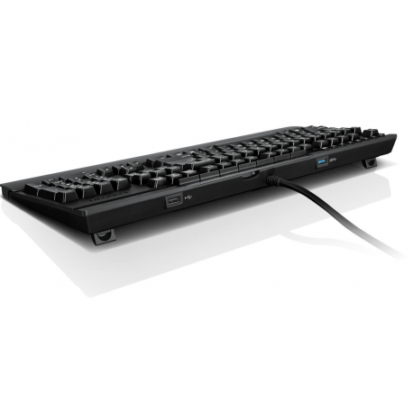Lenovo Enhanced Performance Gen II - Keyboard - USB - US - black - for ThinkCentre M80t Gen 3; ThinkCentre neo 50; ThinkPad T14s Gen 3; V50t Gen 2-13 - 3