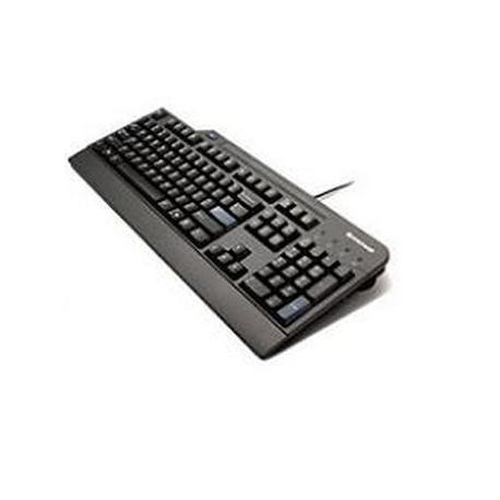 Lenovo Smartcard - Keyboard - USB - Swedish / Finnish - black - for ThinkCentre M75q Gen 2; ThinkPad P14s Gen 2; T14 Gen 2; ThinkStation P330 Gen 2; P340 - 2