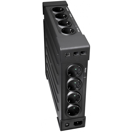 Eaton Ellipse ECO 1600 USB DIN - UPS (rack-mountable / external) - AC 230 V - 1000 Watt - 1600 VA - USB - output connectors: 8 - 2U - 19" - 3