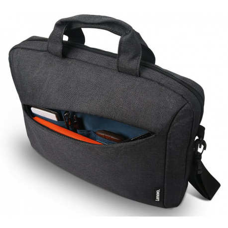 Lenovo Casual Toploader T210 - Notebook carrying case - 15.6" - charcoal black - for IdeaPad 1 14; 3 14; 5 Pro 14; ThinkPad T14s Gen 3; X1 Nano Gen 2; V15; Yoga Slim 7 Pro 14 - 8