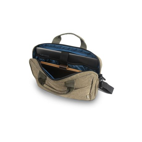 Lenovo Casual Toploader T210 - Notebook carrying case - 15.6" - camo green - for IdeaPad 1 14; 3 14; 5 Pro 14; ThinkPad T14s Gen 3; X1 Nano Gen 2; V15; Yoga Slim 7 Pro 14 - 3