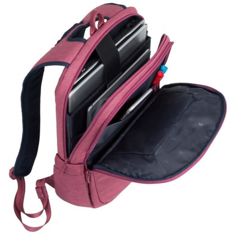 Riva Case Suzuka 7760 - Notebook carrying backpack - 15.6" - red - 2
