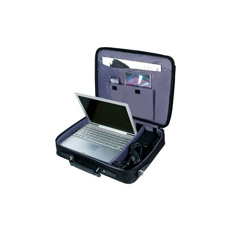 Targus Notepac Clamshell - Notebook carrying case - 15.6" - black - 1
