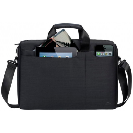Riva Case Biscayne - Notebook carrying case - 15.6" - black - 2