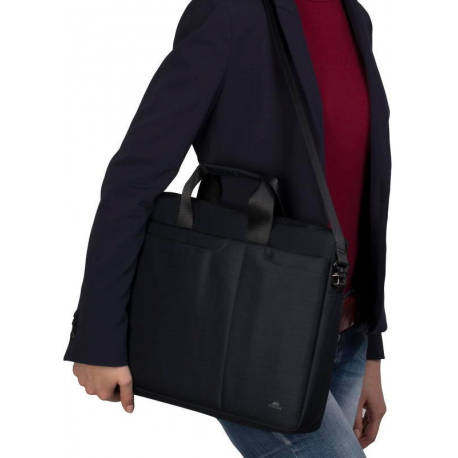 Riva Case Biscayne - Notebook carrying case - 15.6" - black - 6