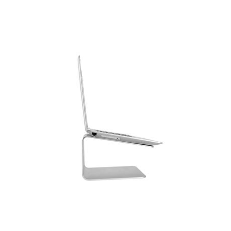 Neomounts by Newstar NSLS050 - Stand - for notebook - brushed aluminium - silver - screen size: 10"-17" - desktop - 2