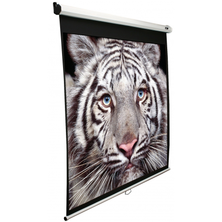 Elite Screens Manual Series M85XWS1 - Projection screen - 85" (216 cm) - 1:1 - Matte White - 1