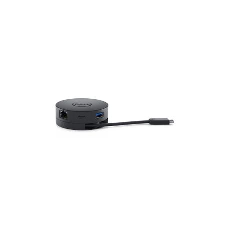 Dell Mobile Adapter DA300 - Docking station - USB-C - VGA, HDMI, DP - GigE - for Latitude 3390 2-in-1, 5290, 5290 2-in-1, 5490, 5590, 7290, 7390, 7490 - 1
