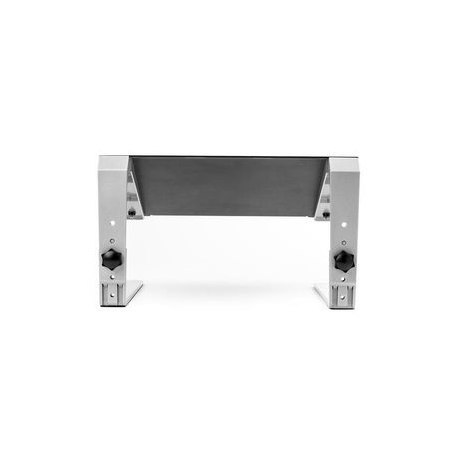 StarTech.com Adjustable Laptop Stand - Heavy Duty Steel & Aluminum - 3 Height Settings - Tilted - Ergonomic Laptop Riser for Desk (LTSTND) - Notebook stand - desktop - 17" - black, silver - 4