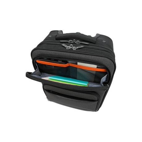 Targus CitySmart Compact Under-Seat Roller - Upright - grey, black - 12" - 15.6" - 10