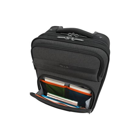 Targus CitySmart Compact Under-Seat Roller - Upright - grey, black - 12" - 15.6" - 11