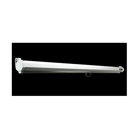 Elite Screens Manual Series M150XWV2 - Projection screen - ceiling mountable, wall mountable - 150" (381 cm) - 4:3 - MaxWhite - white - 5