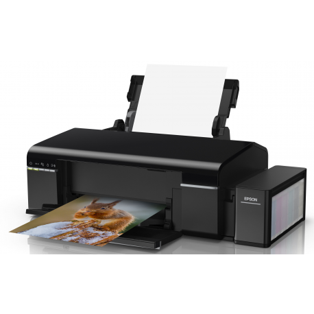 Epson L805 Inkjet Photo printer / 6 Ink Cartridges / 37ppm mono/ 38ppm color / USB / Wifi / Paper tray 120 Sheets / Prints on CD