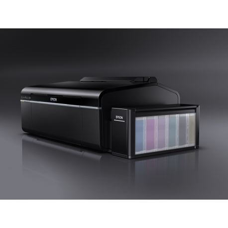 Epson L805 Inkjet Photo printer / 6 Ink Cartridges / 37ppm mono/ 38ppm color / USB / Wifi / Paper tray 120 Sheets / Prints on CD