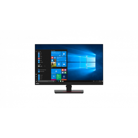 Lenovo ThinkVision T27h-20 - LED monitor - 27" - 2560 x 1440 QHD - IPS - 350 cd / m² - 1000:1 - 4 ms - HDMI, DisplayPort, USB-C - raven black - for ThinkPad P15 Gen 2 20YQ - 13