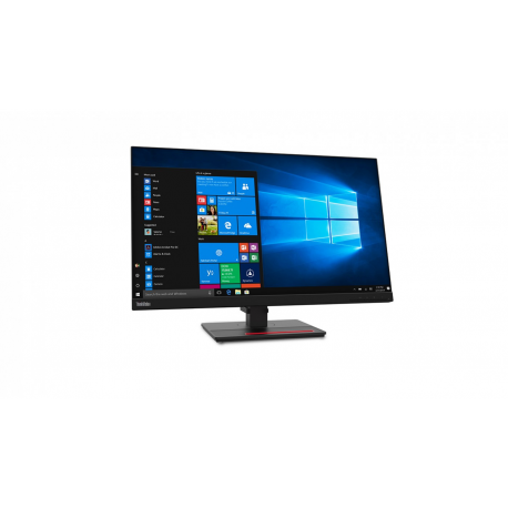Lenovo ThinkVision T27h-20 - LED monitor - 27" - 2560 x 1440 QHD - IPS - 350 cd / m² - 1000:1 - 4 ms - HDMI, DisplayPort, USB-C - raven black - for ThinkPad P15 Gen 2 20YQ - 21