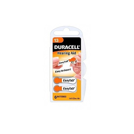 Duracell Activair DA 13, 6-pack
