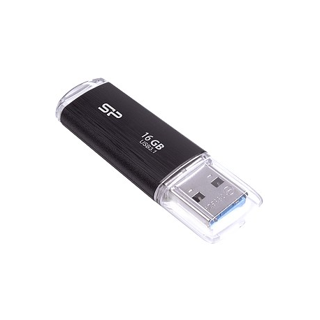 SILICON POWER Blaze B02 - USB flash drive - 16 GB - USB 3.0  /  USB-C - black - 4
