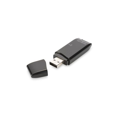 USB 2.0 Multi Card Reader (USB 2.0 SD/Micro SD Kartenleser, für SD (SDHC/SDXC) und für TF (Mirco-SD) Karten, Kompakter USB 2.0 S