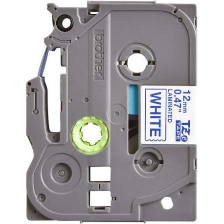 Brother TZe-233 - Blue on white - Roll (1.2 cm x 8 m) 1 cassette(s) laminated tape - for Brother PT-D210, D600, H110, P750, P950; P-Touch Cube PT-P300; P-Touch Cube Pro PT-P910 - 2