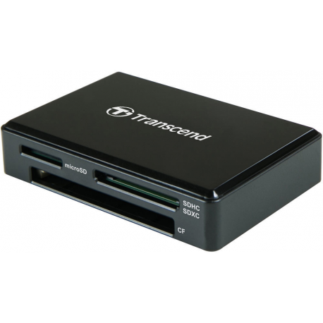 Transcend RDC8 - Card reader (CF, SDHC, microSDHC, SDXC, microSDXC, SDHC UHS-I, SDXC UHS-I, microSDHC UHS-I, microSDXC UHS-I) - USB 3.1 Gen 1 - 2
