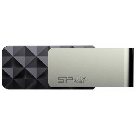 SILICON POWER Blaze B30 - USB flash drive - 64 GB - USB 3.0 - black - 4