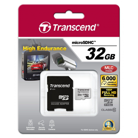 Transcend 32GB MICRO CARD (CLASS 10) (VIDEO RECORDER)
