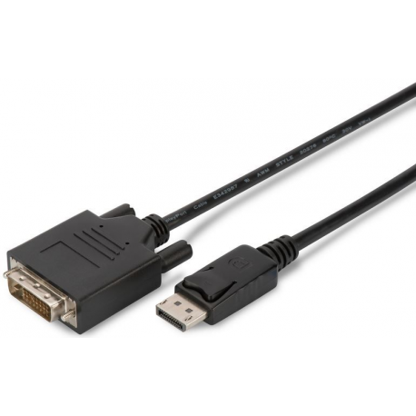 ASSMANN - DisplayPort cable - DisplayPort (M) to DVI-D (M) - 2 m - black - 3