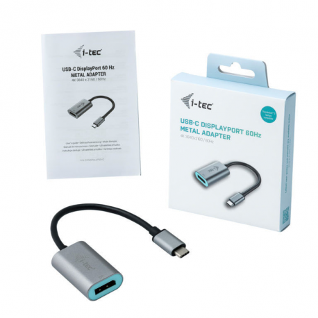 i-Tec - External video adapter - USB-C 3.1 - DisplayPort - 3