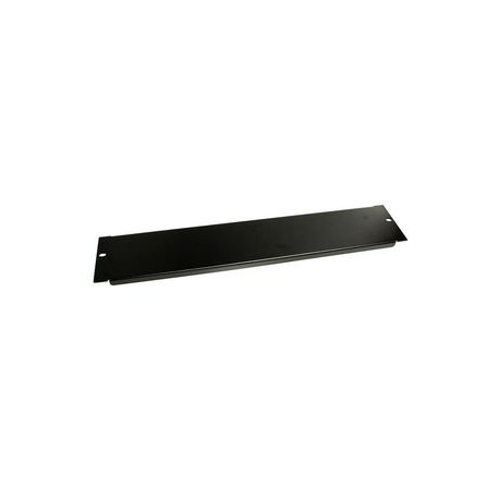 StarTech.com 2U Blanking Panel - Steel Rack Mount Filler Panel - for 19in Server Rack Enclosure or Cabinet - Black Rack Panel (BLANKB2) - Blank panel - black - 2U - 19" - for P / N: RK1236BKF, RK2536BKF, RK4236BKB, RK619WALL, RK619WALLGB, RK960CP - 2