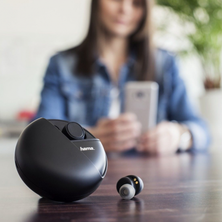 HAMA Disc Full Wireless Headset black