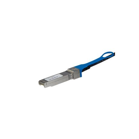 StarTech.com HPE JD095C Compatible .65m 10G SFP+ to SFP+ Direct Attach Cable Twinax, 10GbE SFP+ Copper DAC 10 Gbps Low Power Passive Mini GBIC / Transceiver Module DAC, Firepower A5500, 10GE - Lifetime Warranty (JD095CST) - 10GBase direct attach cable - SFP+ latched to SFP+ latched - 65 cm - twinaxial - SFF-8431 / SFF-8432 - passive - black - 0