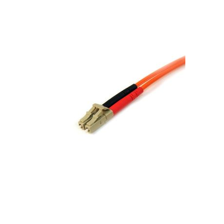 StarTech.com 30m Fiber Optic Cable - Multimode Duplex 50 / 125 - LSZH - LC / LC - OM2 - LC to LC Fiber Patch Cable (50FIBLCLC30) - Network cable - LC multi-mode (M) to LC multi-mode (M) - 30 m - fibre optic - duplex - 50  /  125 micron - orange - for P / N: SFPF1302C - 1