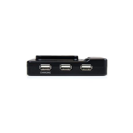 StarTech.com 7 Port USB Hub - 2 x USB 3A, 4 x USB 2A, 1 x Dedicated Charging Port - Multi Port Powered USB Hub with 20W Power Adapter (ST7320USBC) - Hub - 2 x SuperSpeed USB 3.0 + 4 x USB 2.0 - desktop - for P / N: MSDREADU3CA, SDMSDRWU3AC, USB312SAT3CB, USB315CB2M, USBLTM1MBK, USBLTM1MWH - 1