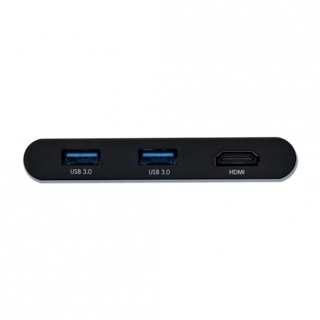 i-Tec USB-C HDMI and USB Adapter with Power Delivery Function - Docking station - USB-C  /  Thunderbolt 3 - HDMI - 2