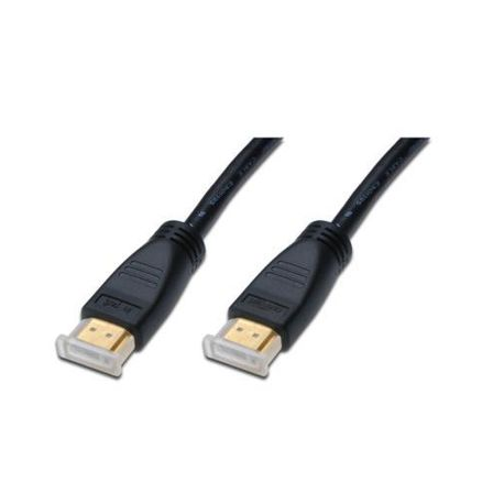 ASSMANN HDMI High Speed - HDMI cable - HDMI male to HDMI male - 15 m - double shielded - black - 1