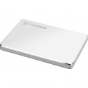 Transcend StoreJet 25C3S - Hard drive - 1 TB - external (portable) - 2.5" - USB 3.1 Gen 1 (USB-C connector) - silver