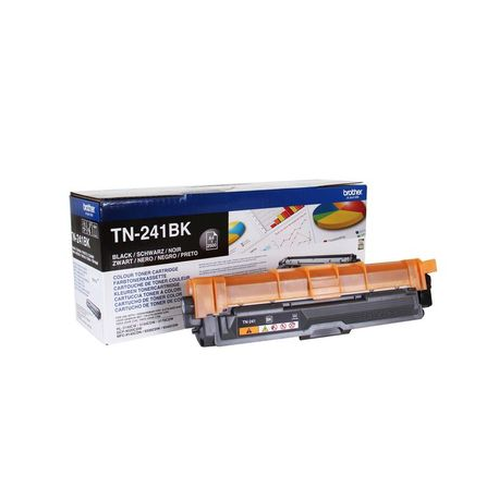 Brother TN241BK - Black - original - toner cartridge - for Brother DCP-9015, DCP-9020, HL-3140, HL-3150, HL-3170, MFC-9140, MFC-9330, MFC-9340 - 2