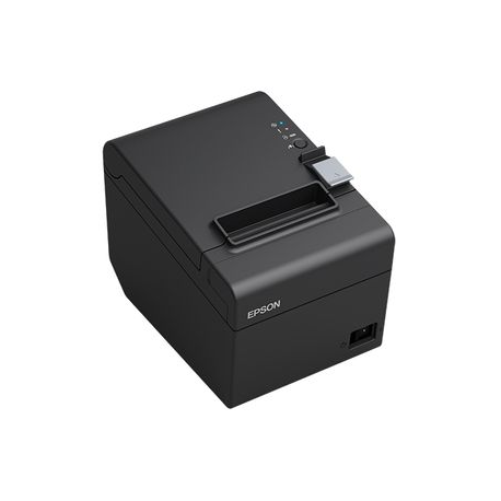 Epson TM T20III - Receipt printer - thermal line - Roll (7.95 cm) - 203 x 203 dpi - up to 250 mm / sec - USB 2.0, serial - cutter - black - 10