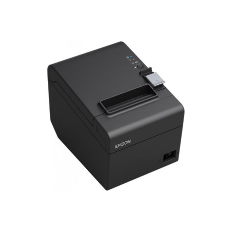 Epson TM T20III - Receipt printer - thermal line - Roll (7.95 cm) - 203 x 203 dpi - up to 250 mm / sec - USB 2.0, serial - cutter - black - 11
